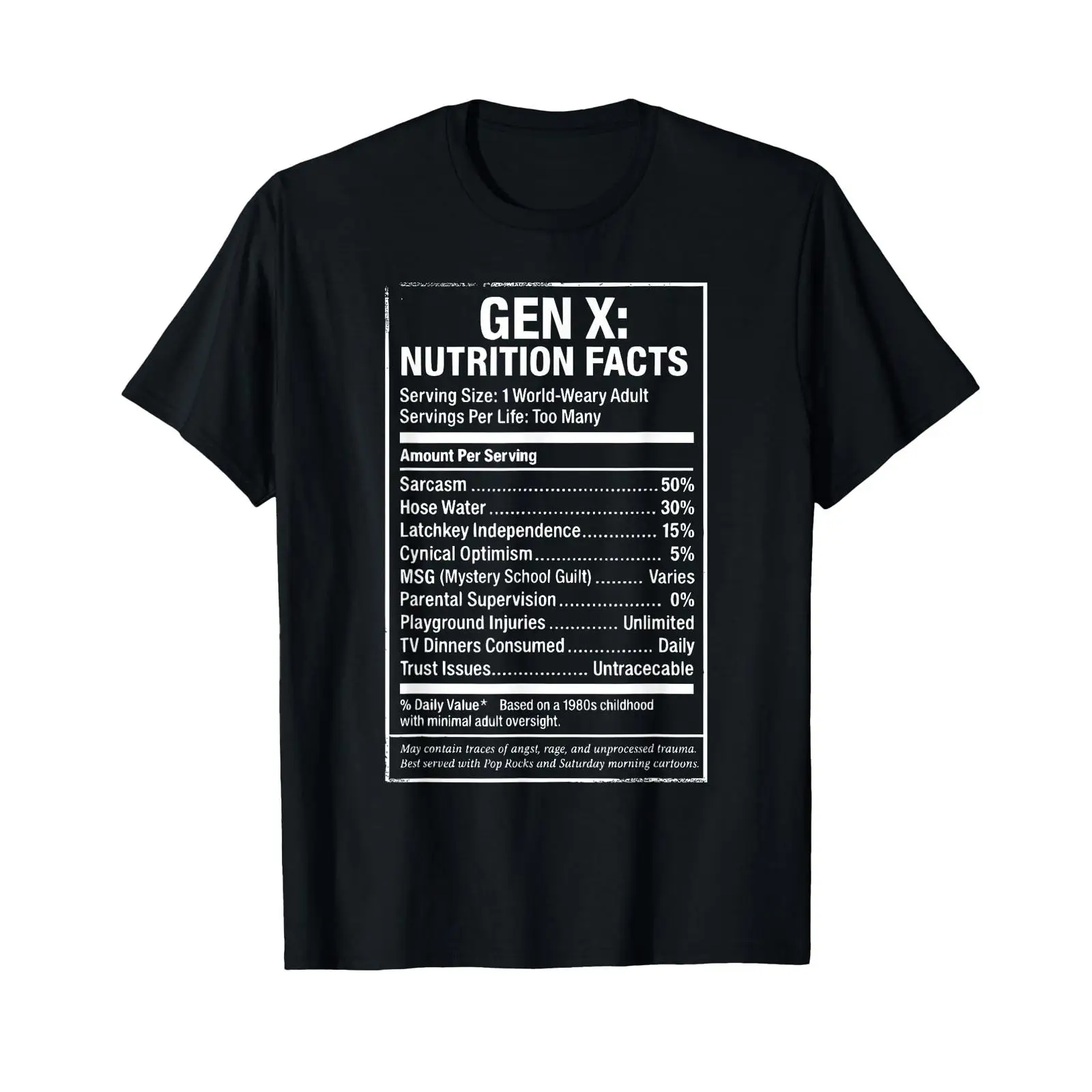 X Nutrition - Camiseta de parodia de la leyenda