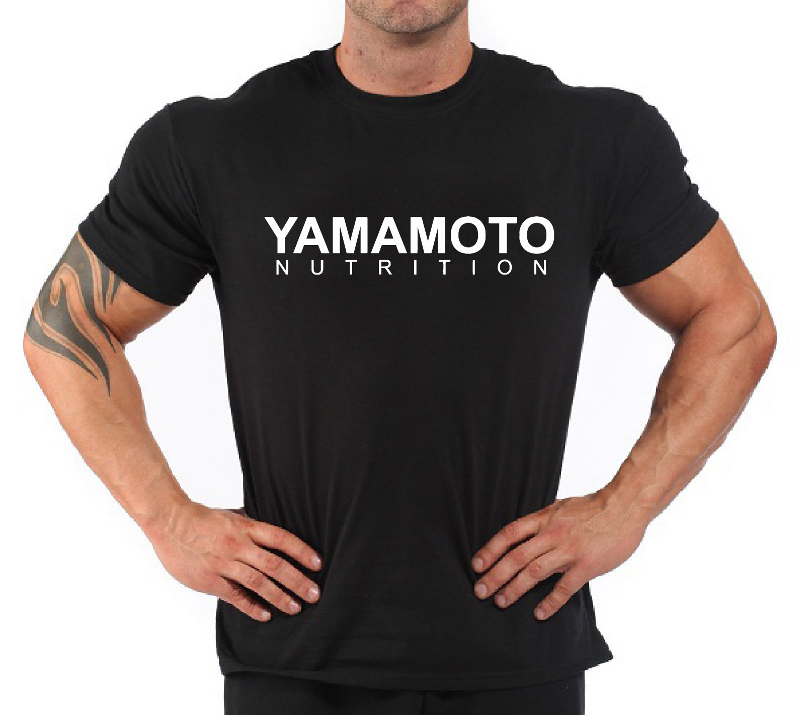 Nutrition Fitness - Camiseta de gimnasio para culturismo y