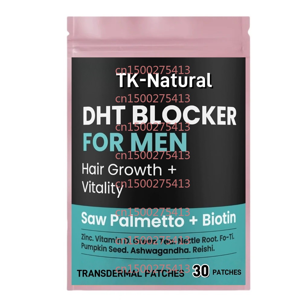 Biotin Hair Growth - 30 parches DHT bloqueador parches transdermicos