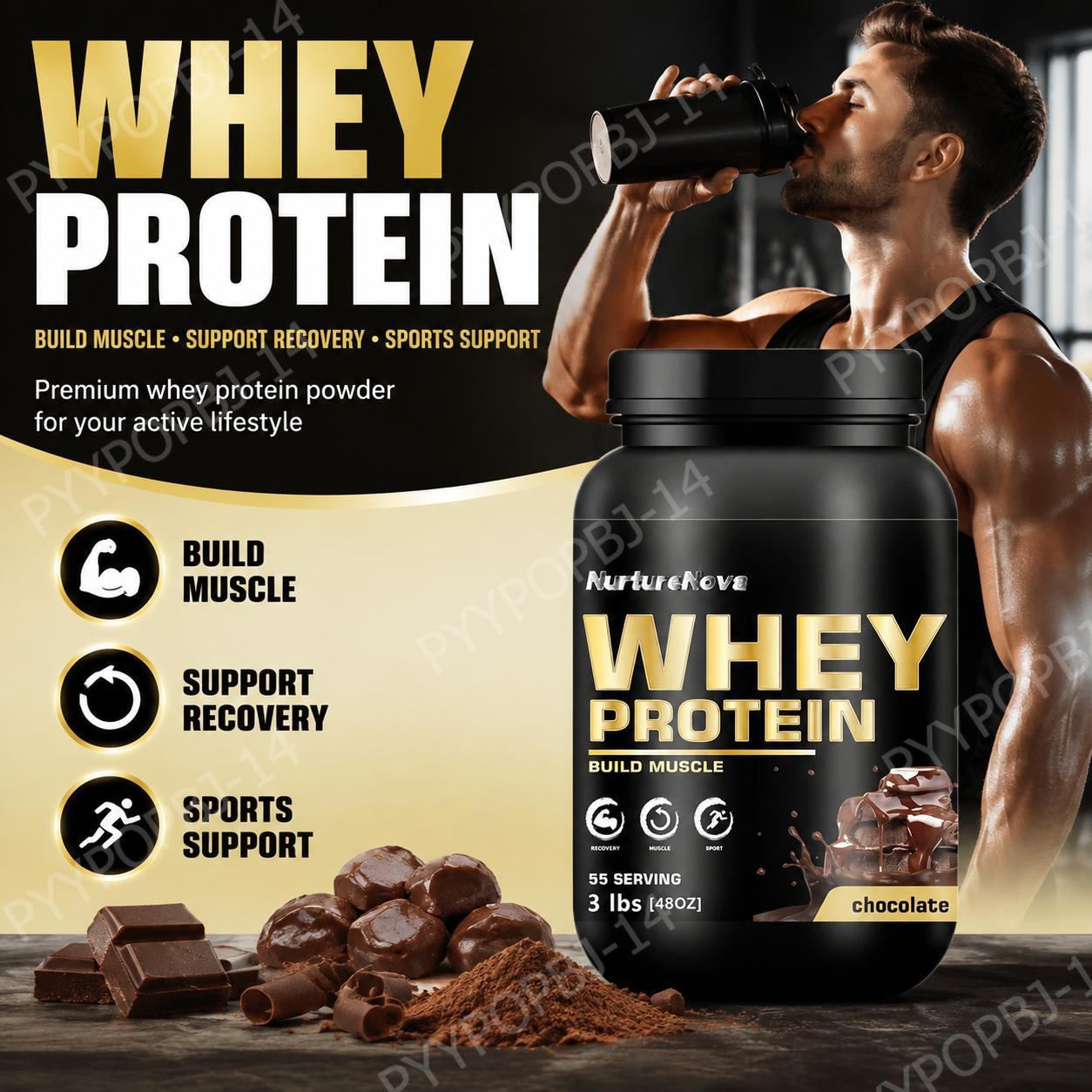 Fitness Nutrition Whey - NurtureNova Proteína de Suero de Leche