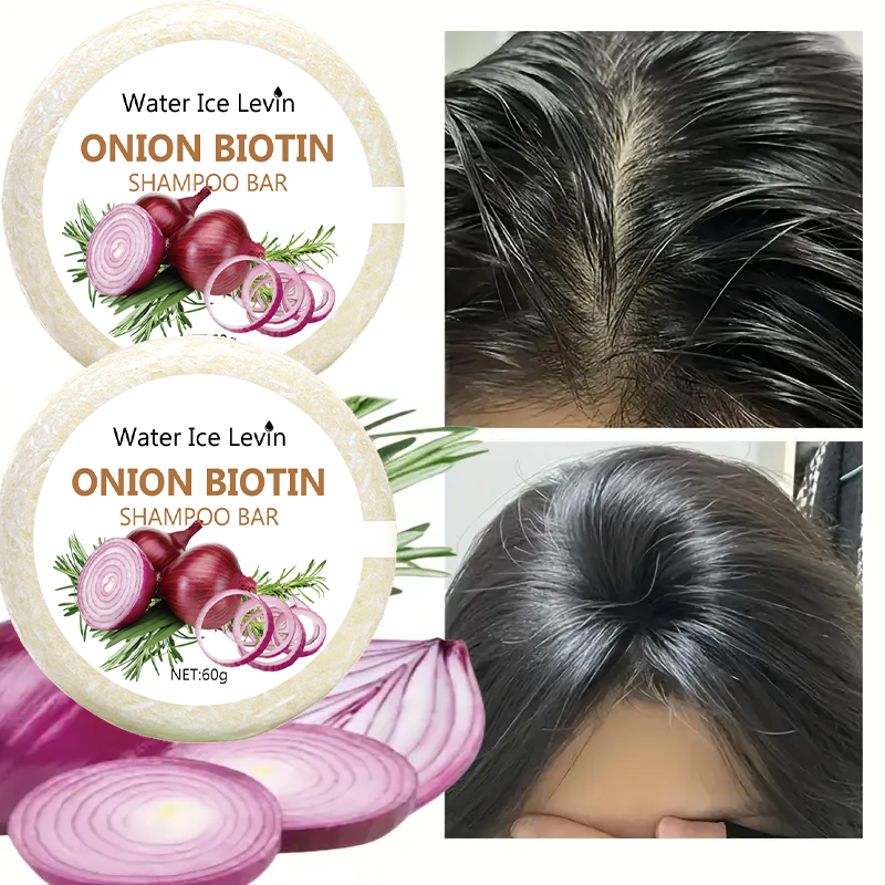 Biotin Hair Growth - Barra de Champú con Cebolla y