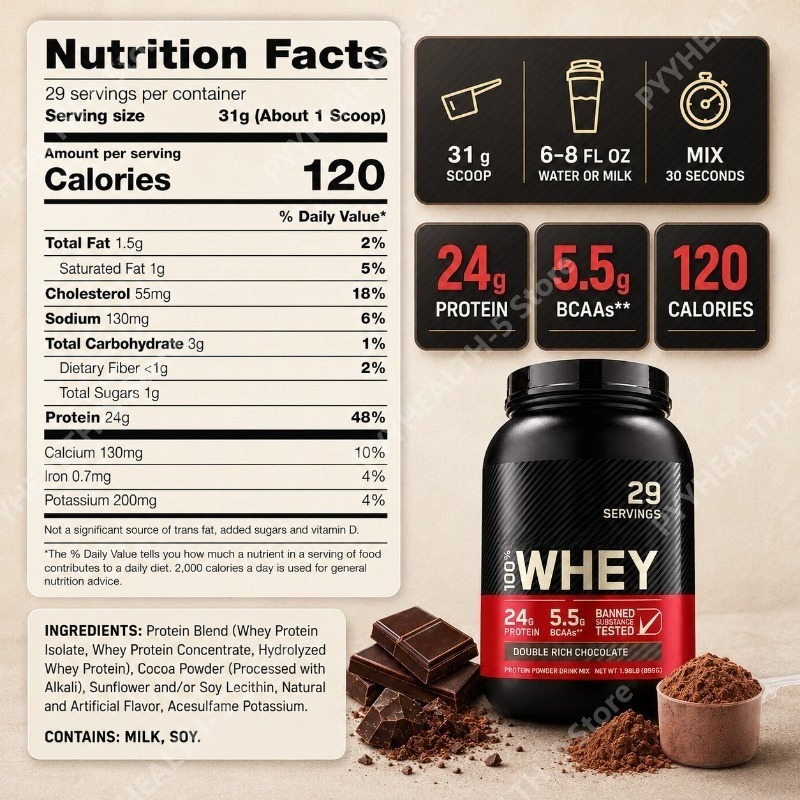 Proteína de Suero en Polvo, Do - Fitness Nutrition Whey reseña y precio