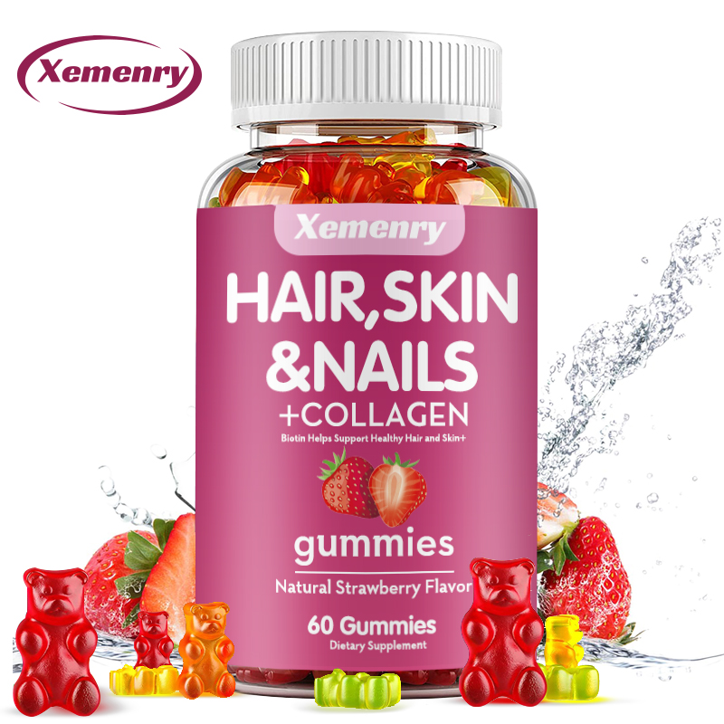 Gomitas de biotina y vitamina  - Biotin Hair Growth reseña y precio