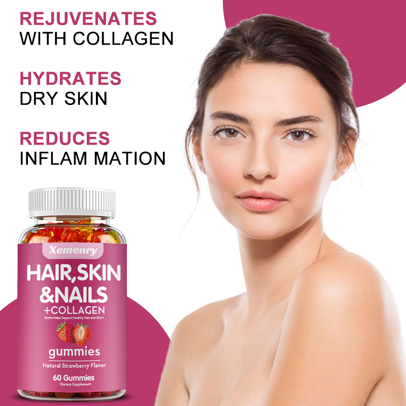 Gomitas de biotina y vitamina  - Biotin Hair Growth reseña y precio