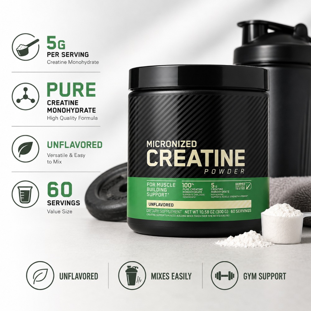 Creatina Monohidrato en Polvo  - Nutrition Fitness reseña y precio