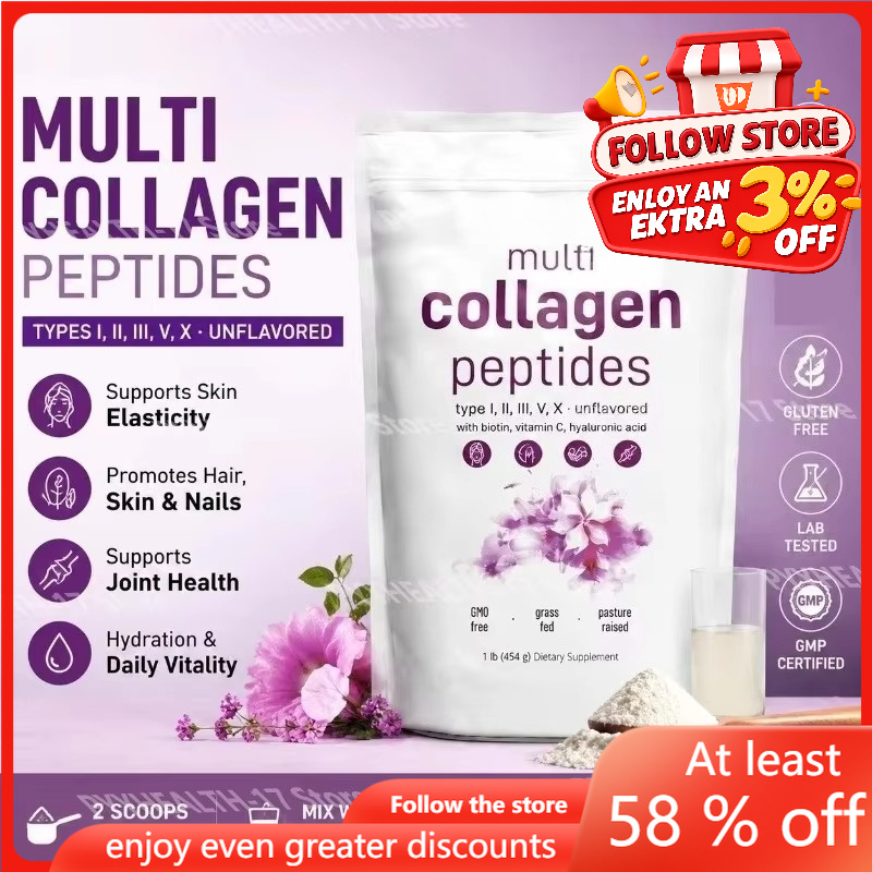 Colágeno en Polvo con Péptidos - Biotin Hair Growth reseña y precio