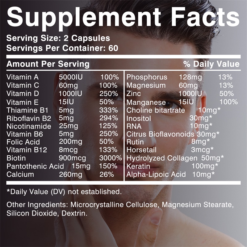 Suplemento para el crecimiento - Biotin Hair Growth reseña y precio